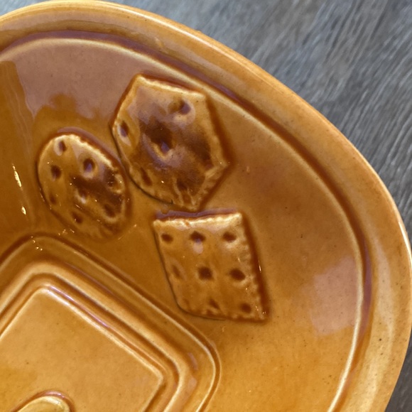 Los Angeles Potteries Cracker Tray Serving Dish Vintage 1969 No 49 - Picture 3 of 5